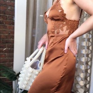 Honey Punch silk dress